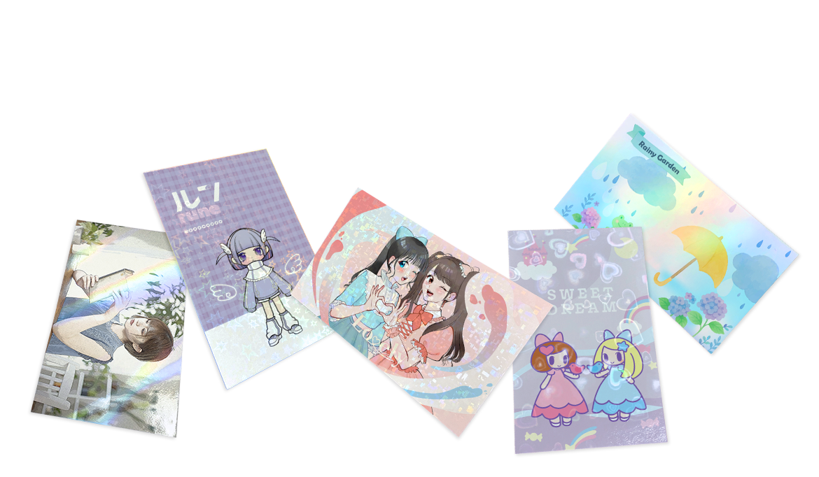 a hologram card printmon